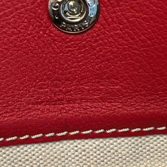 GOYARD Saint Louis PM in Red with Customized Reinforced Corners, includes Pouc - Picture 7 of 14